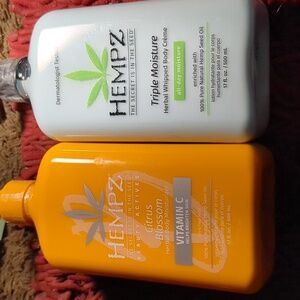 Hempz 2X TRIPLE MOISTURE HERBAL WHIPPED & CITRUS BLOSSOM VITAMIN C 17 oz